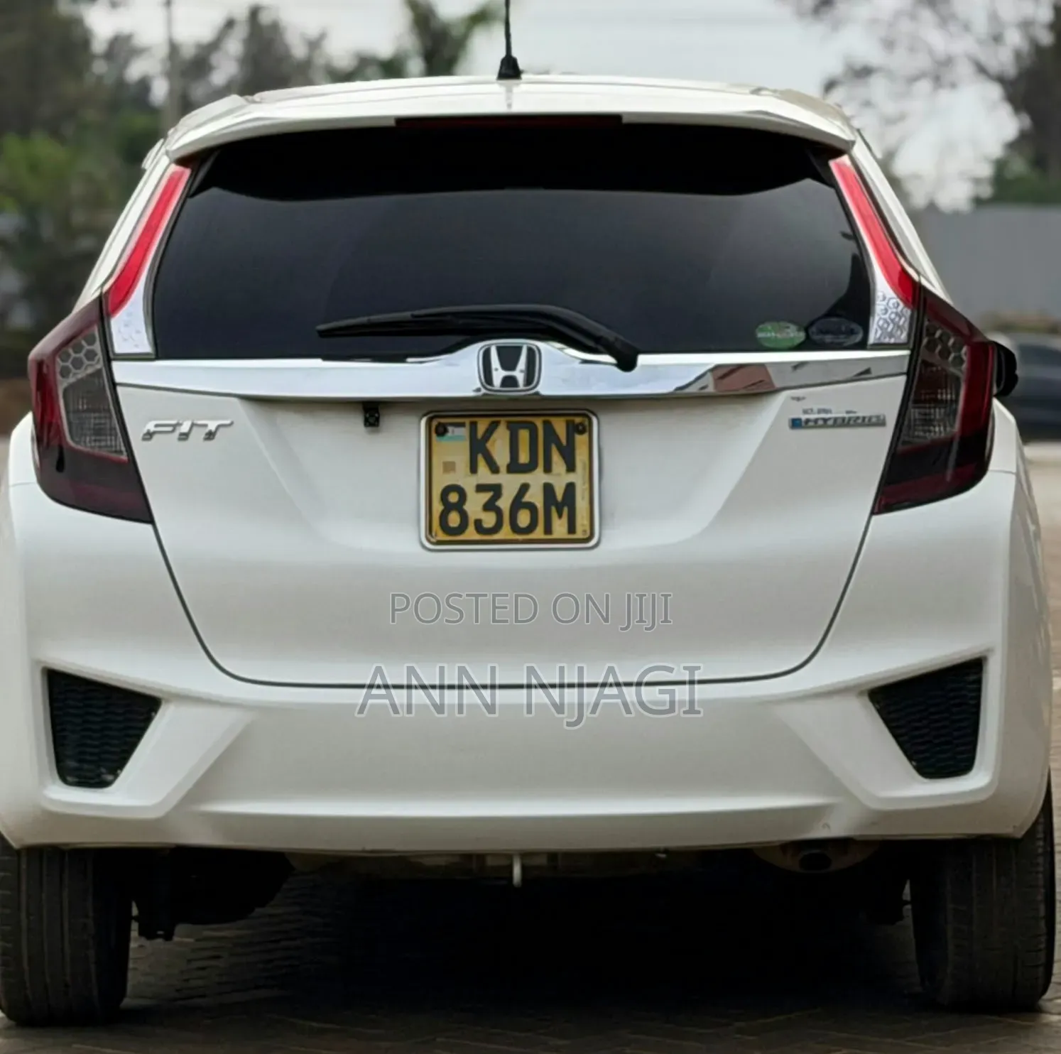 Honda Fit 2016 White