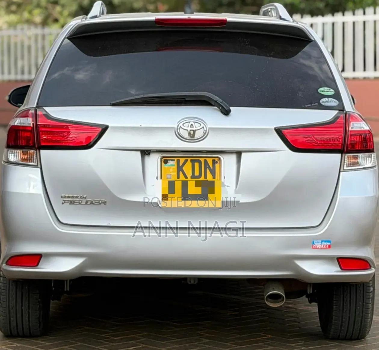 Toyota Corolla Fielder 2016 Silver