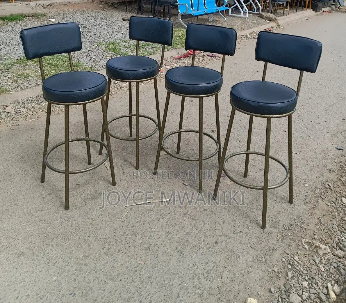 Kitchen Counter Stools or Bar Stools With Backrest