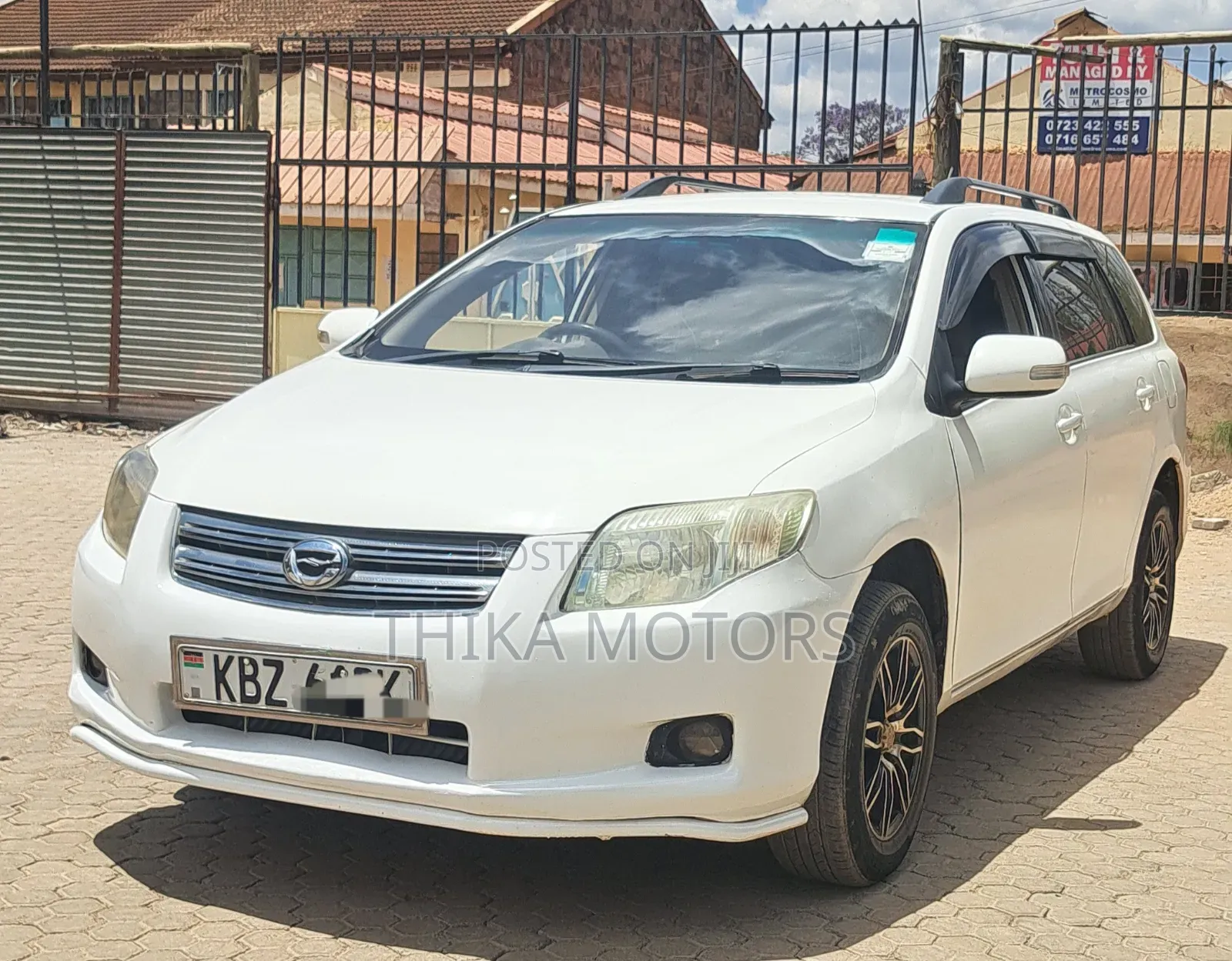 Toyota Corolla Fielder 2007 White