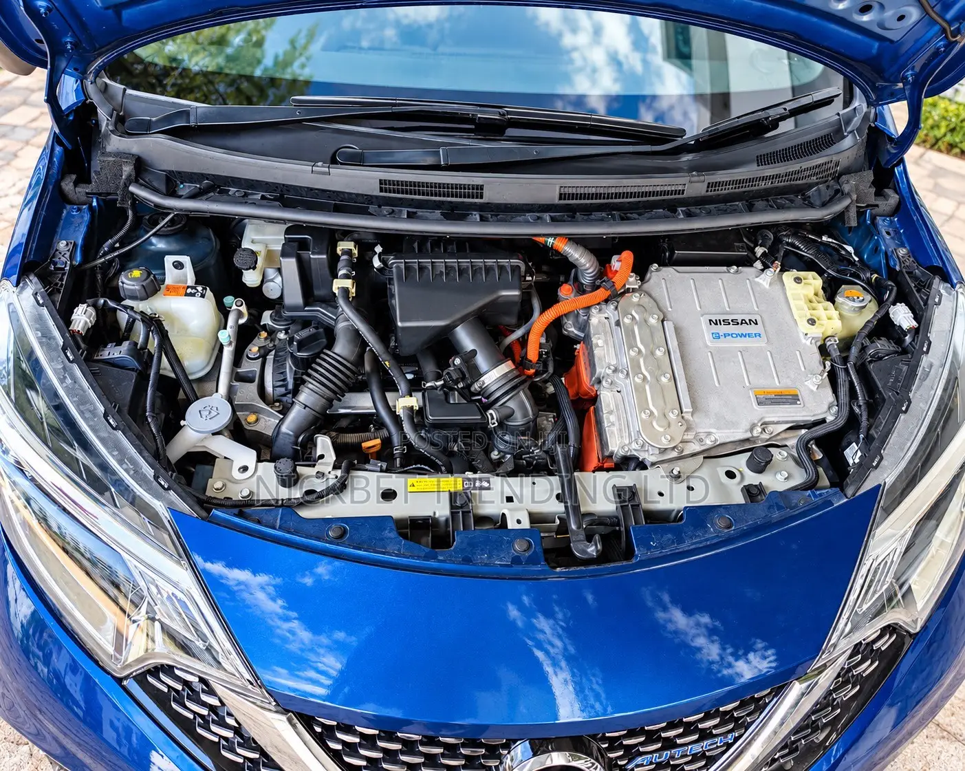 Nissan Note 1.2 Hybrid 2019 Blue