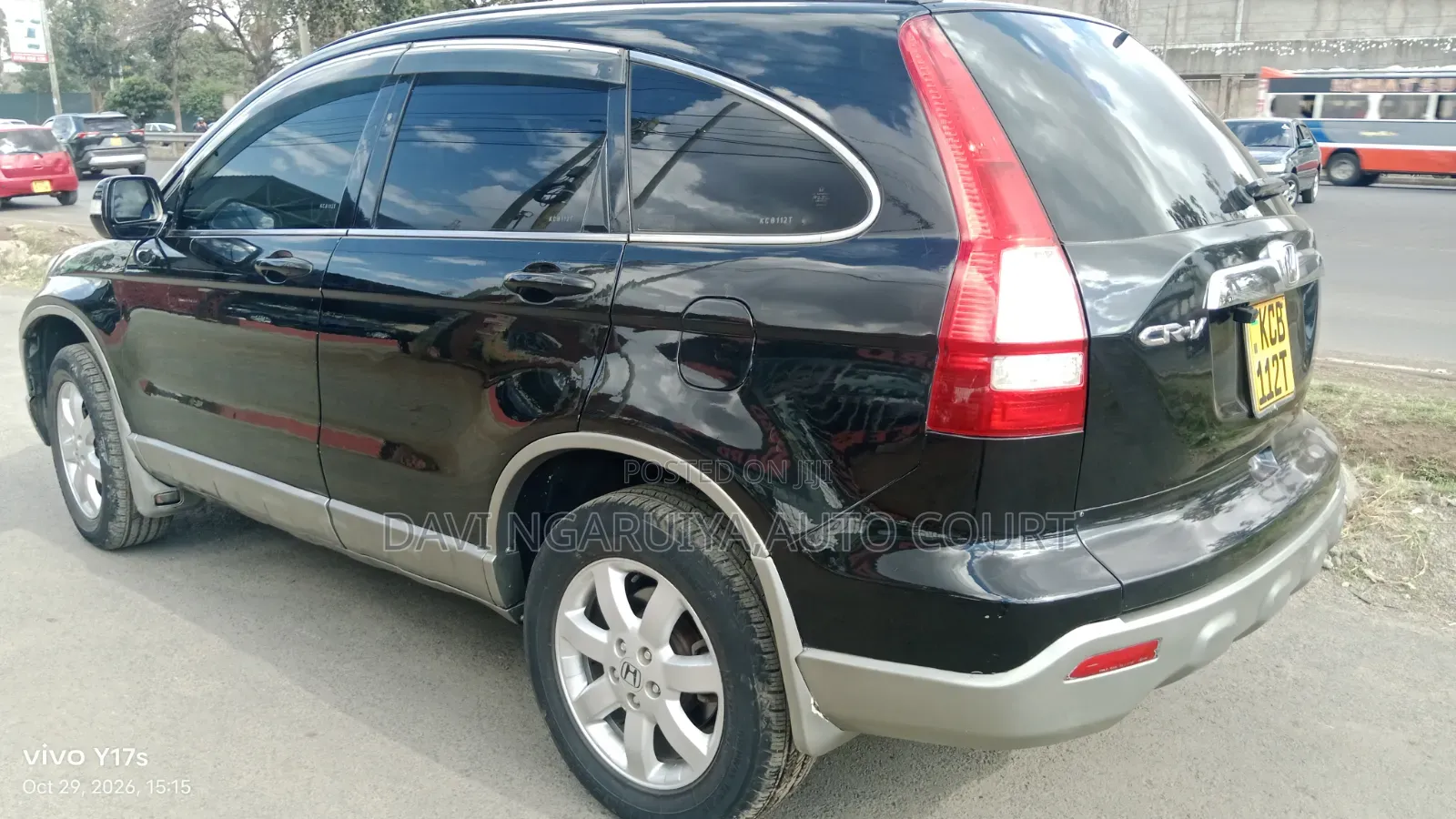 Honda CR-V 2.4 EX-L 4x4 Automatic 2008 Black