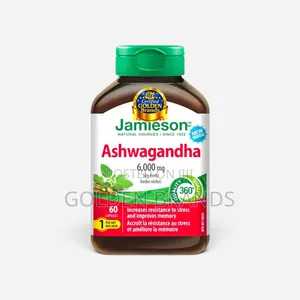 Premium Ashwagandha 6,000 Mg–60 Capsules
