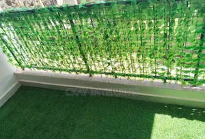 Evergreen 3m in Width, Artificial Light Green Privacy Fence