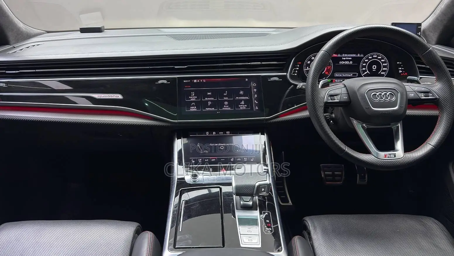 Audi RS Q8 2021 Black