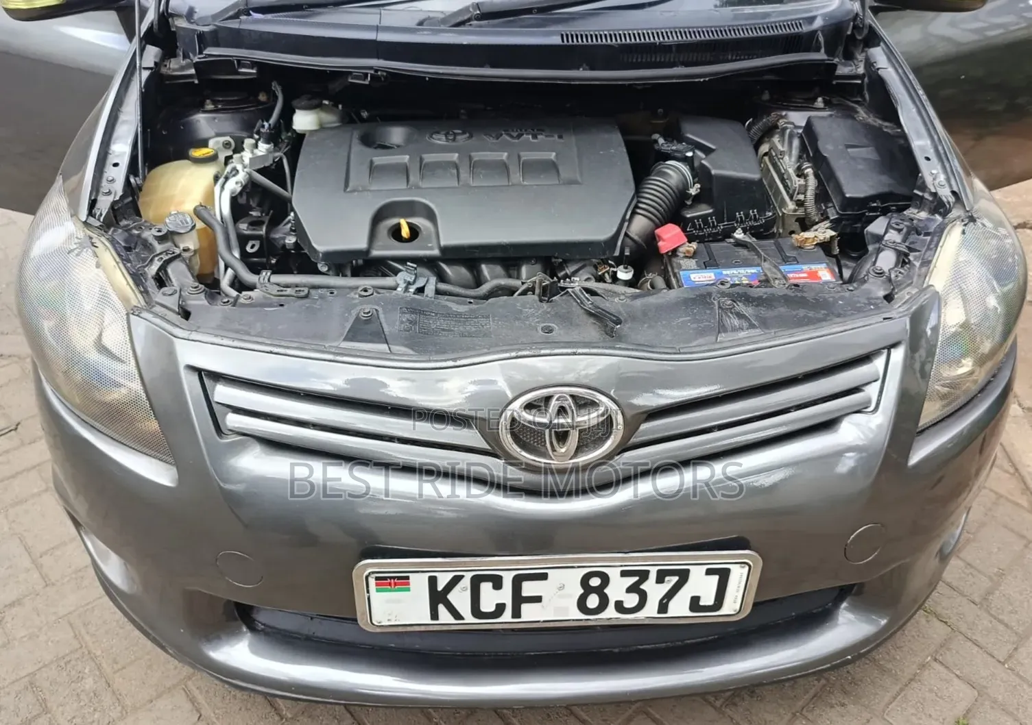 Toyota Auris 2008 Gray