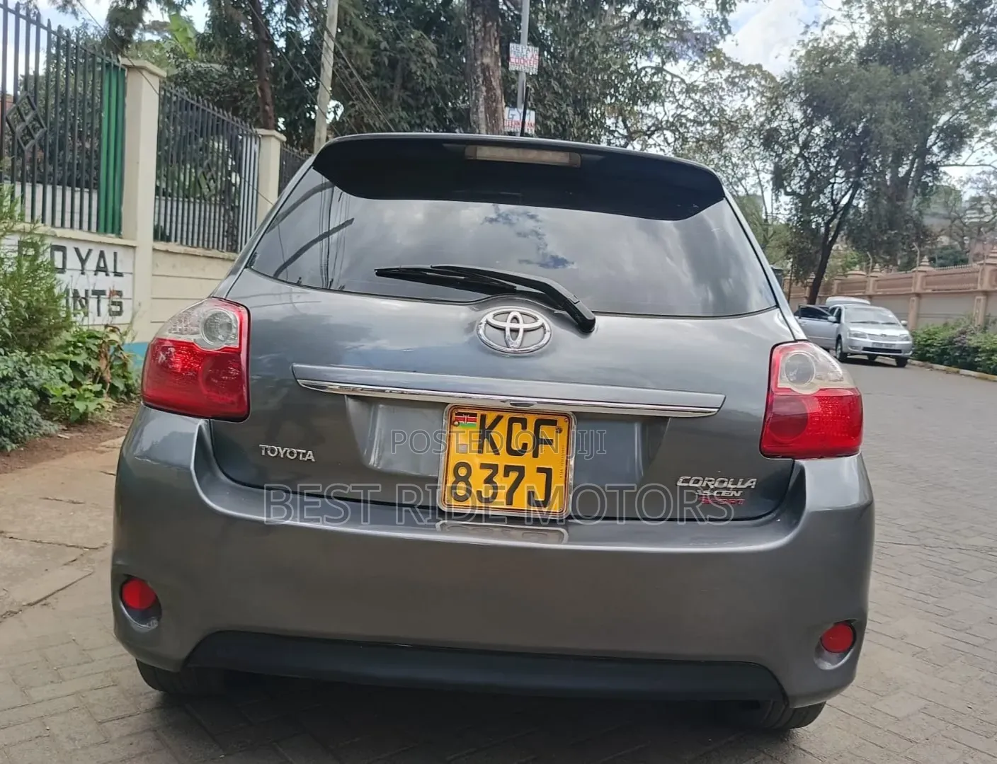 Toyota Auris 2008 Gray