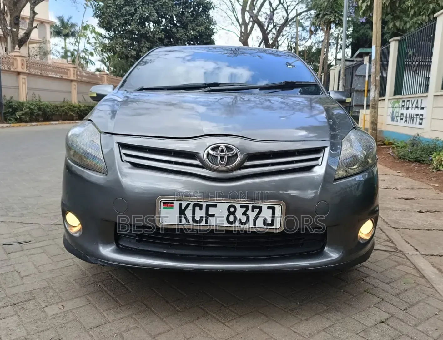 Toyota Auris 2008 Gray