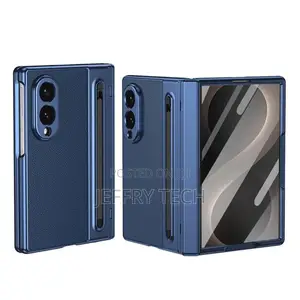 PU Leather Flip Case With S Pen Front Film- Samsung Galaxy Z Fold 8