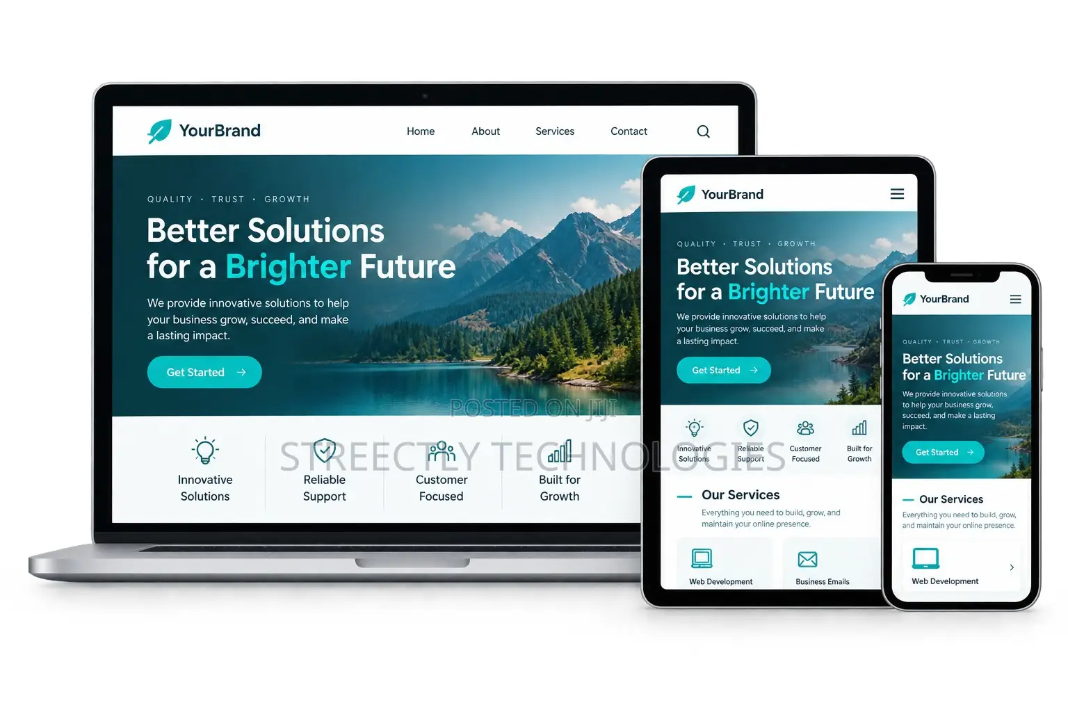 Website Development & Professional Emails