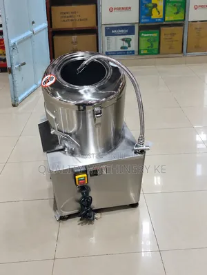 Commercial Stainless Steel Potato Peeling Machine – Electric 10kgs