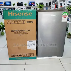 Hisense Fridge 94L - Single Door - REF094DR - Silver - New