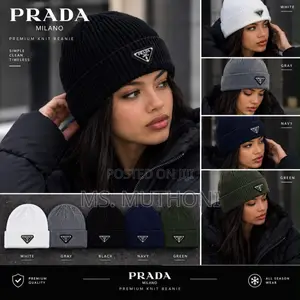 PRADA MILANO Premium Knit Beanies
