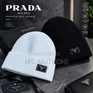 PRADA MILANO Premium Knit Beanies