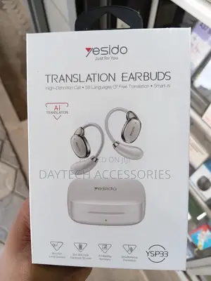 YESIDO YSP33 AI Translation Open-Ear Earbuds – Ear Hook Design