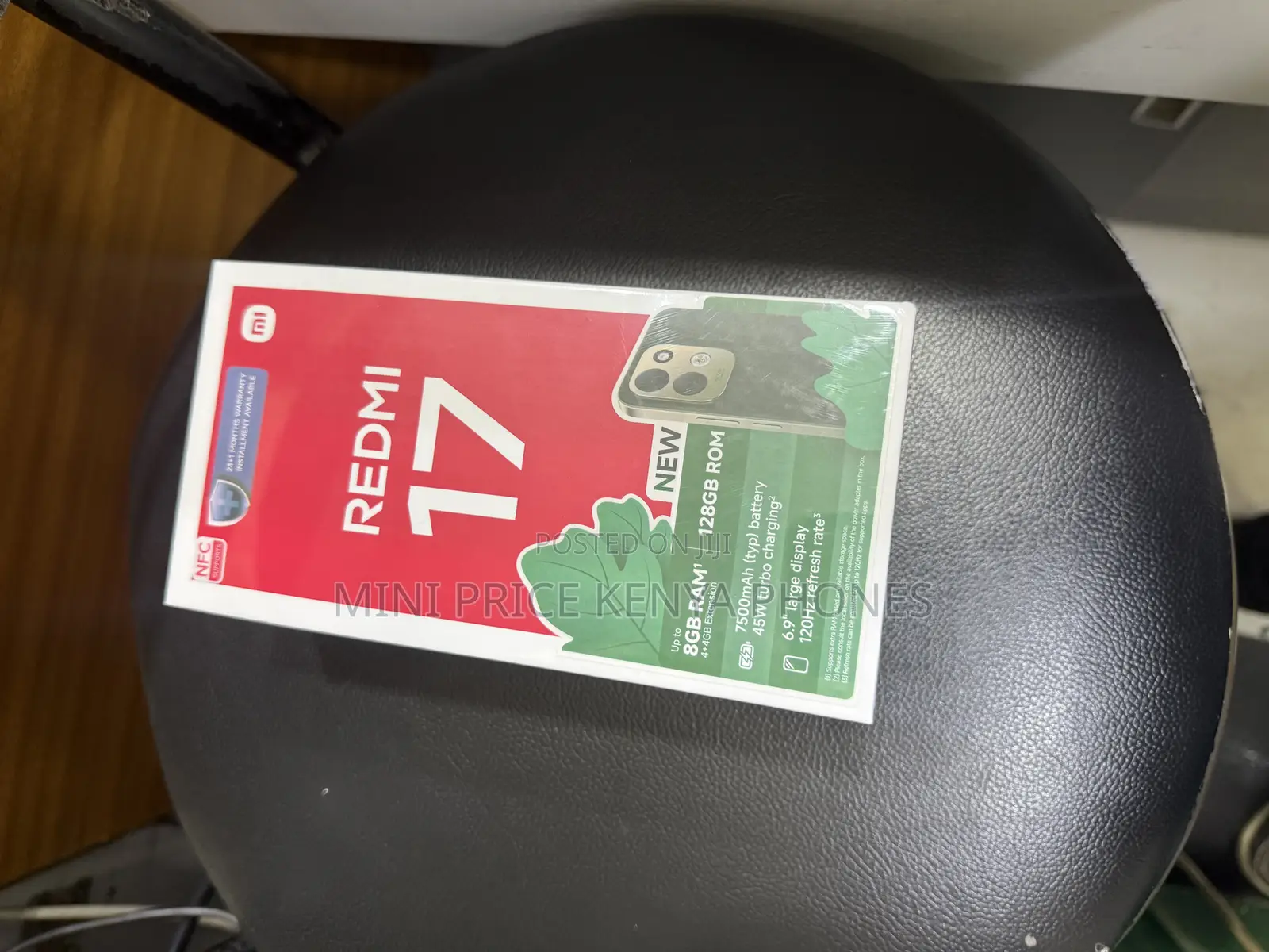 New Xiaomi Redmi 17 128 GB Black