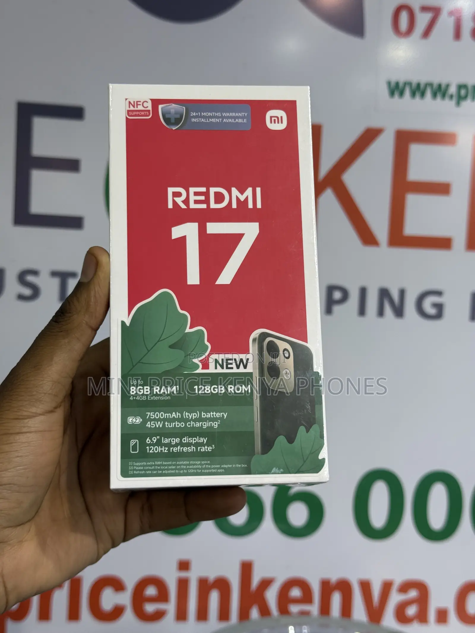 New Xiaomi Redmi 17 128 GB Black