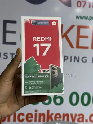 New Xiaomi Redmi 17 128 GB Black