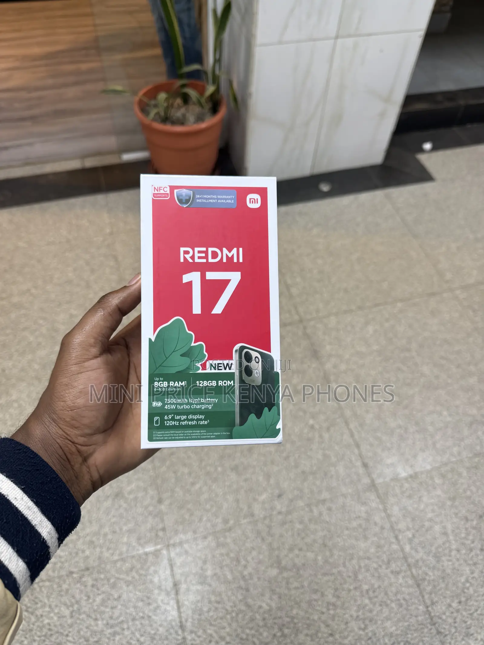 New Xiaomi Redmi 17 128 GB Black