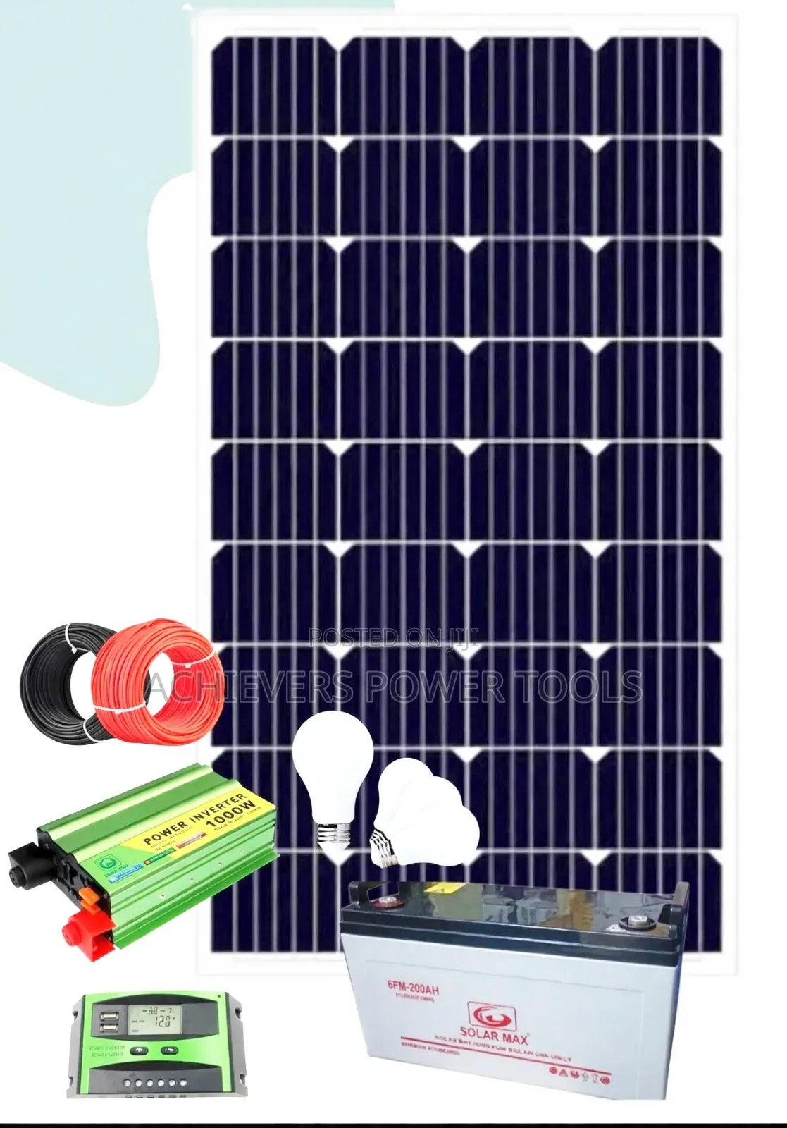 300 Watts Complete Solar Panel