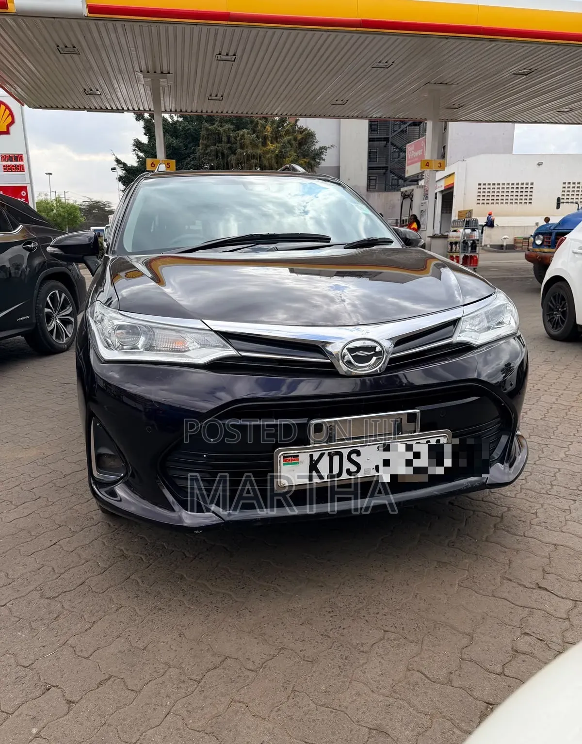 Toyota Corolla Fielder 2017 Black