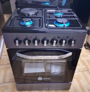 Nunix 660 Series 60×60cm Full-Size Standing Cooker With 3+1