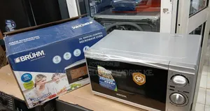 Bruhm 20l Silver Solo Manual Microwave