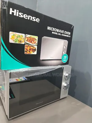 Hisense 20l Solo Manual Microwave – Silver