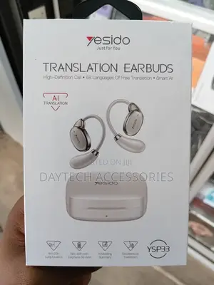 YESIDO YSP33 AI Translation Earbuds Open Ear Earphones - White