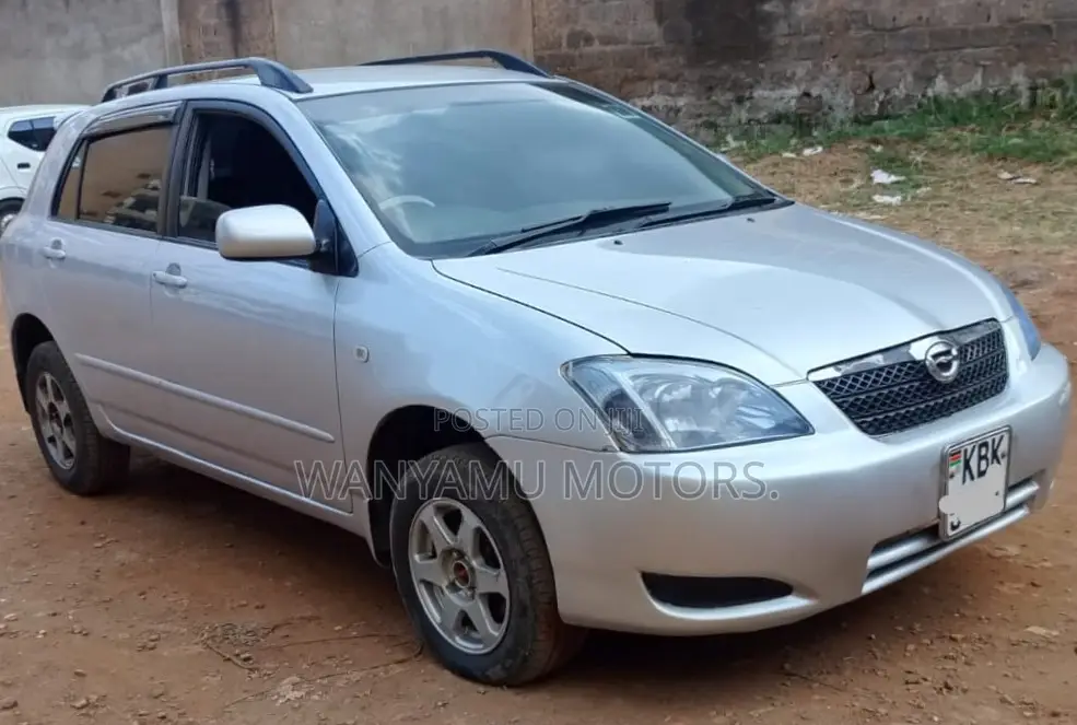 Toyota Corolla RunX 2005 Silver
