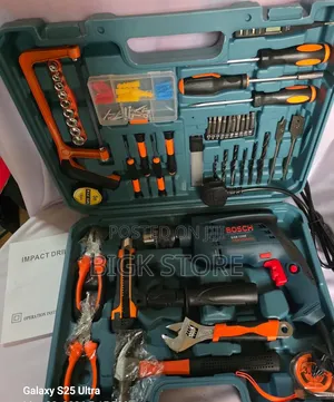 Bosch Corded Drillset