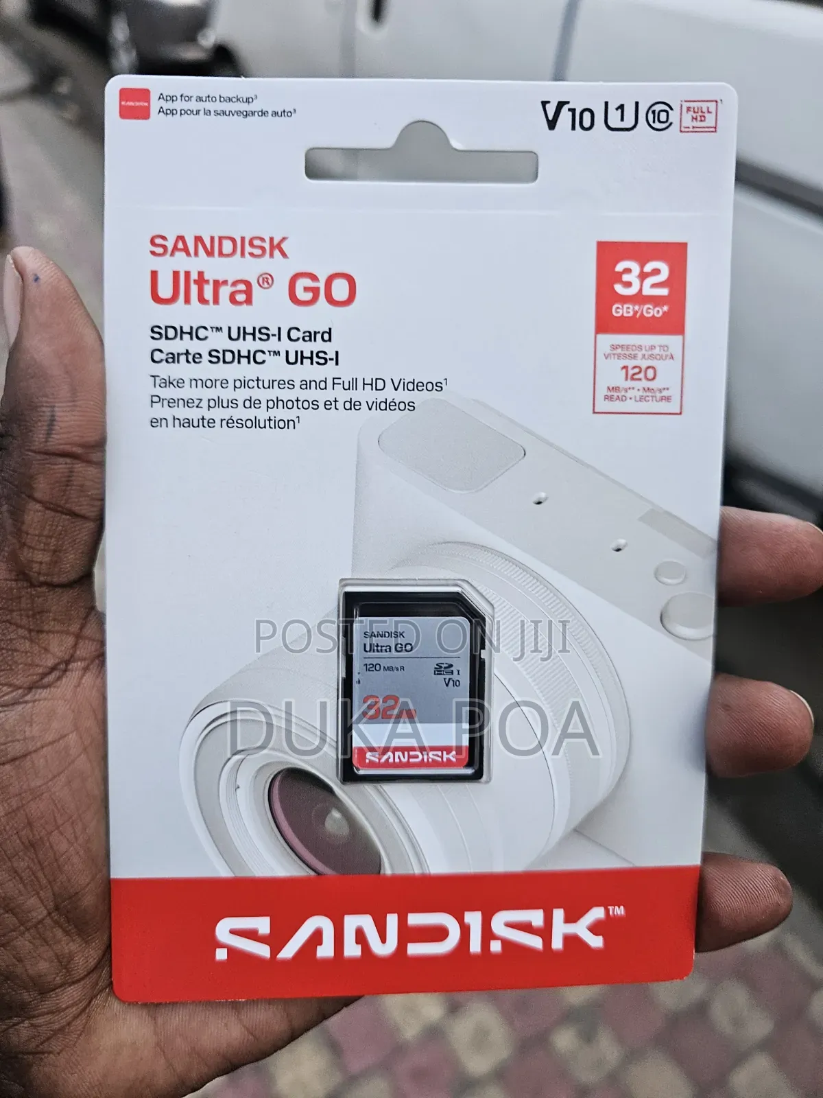 32 Gb Camera Card Good Sandisk Ultra Go