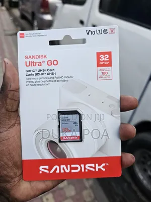 32 Gb Camera Card Good Sandisk Ultra Go