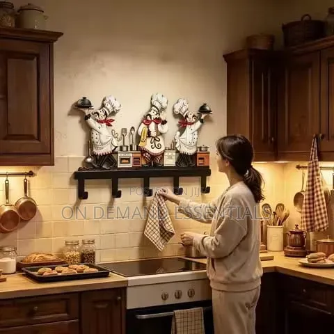 Multipurpose Christmas Tree Train Wall Hook Rack
