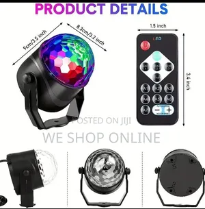 Mini Crystal Remote Control Light