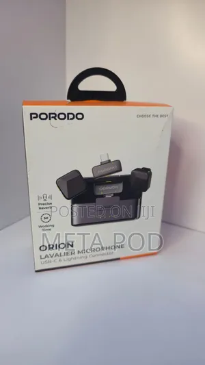 Porodo Orion Lavalier Wireless Microphone