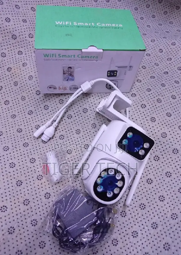 Icsee AC Powered Dual Lens Camera