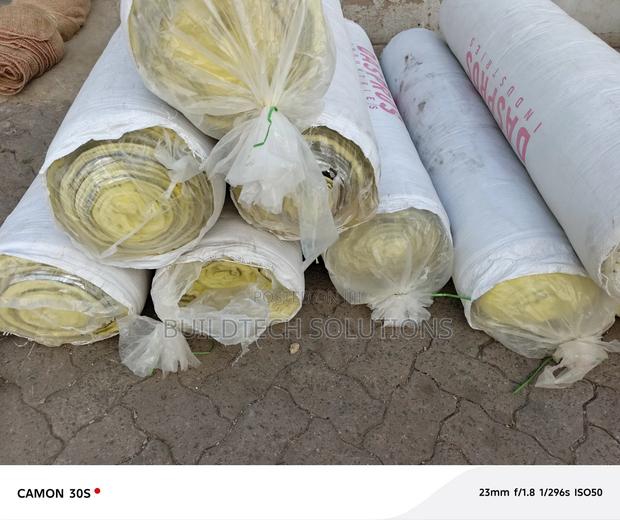Glass Wool Thermal Insulation Rolls – 24m2 Coverage(1.2m×20m Roll - main view