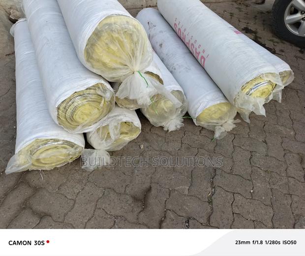 Glass Wool Thermal Insulation Rolls – 24m2 Coverage(1.2m×20m Roll - thumbnail 2