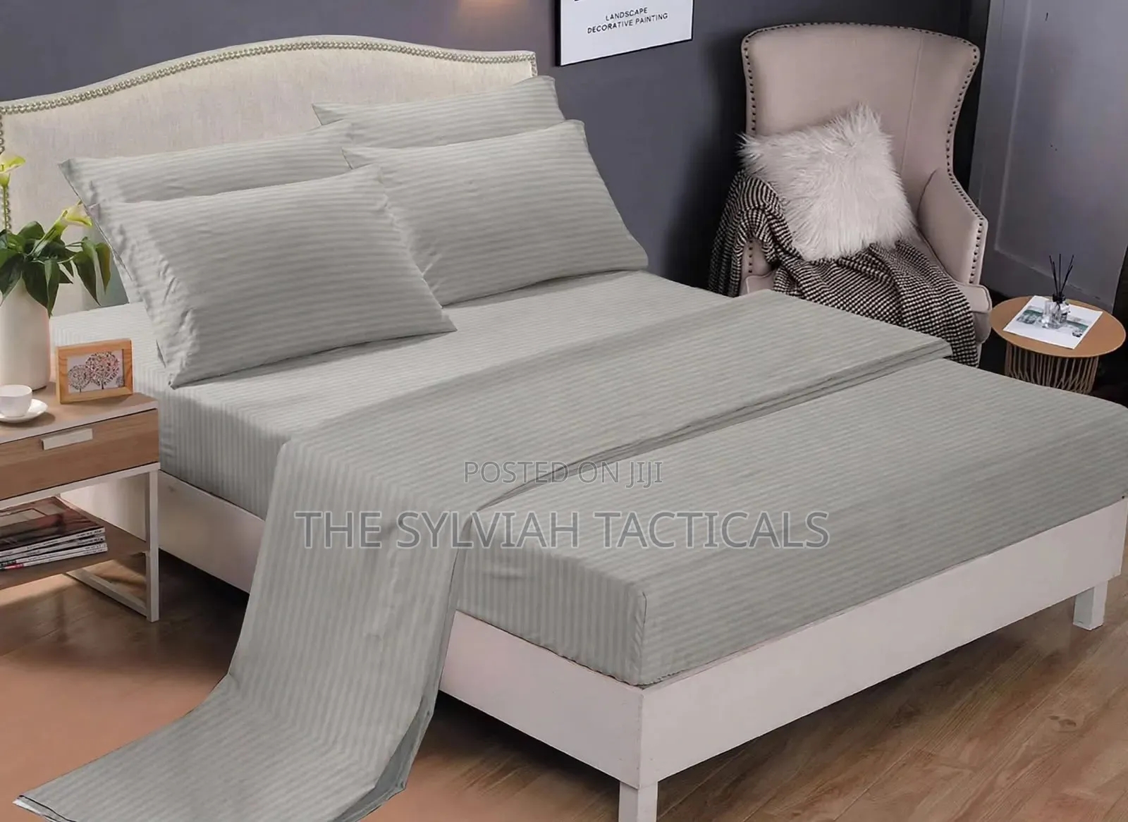 Fitted Bedsheet Set Material Cotton 2pcs Bedsheets 4pcs Pillow Cases