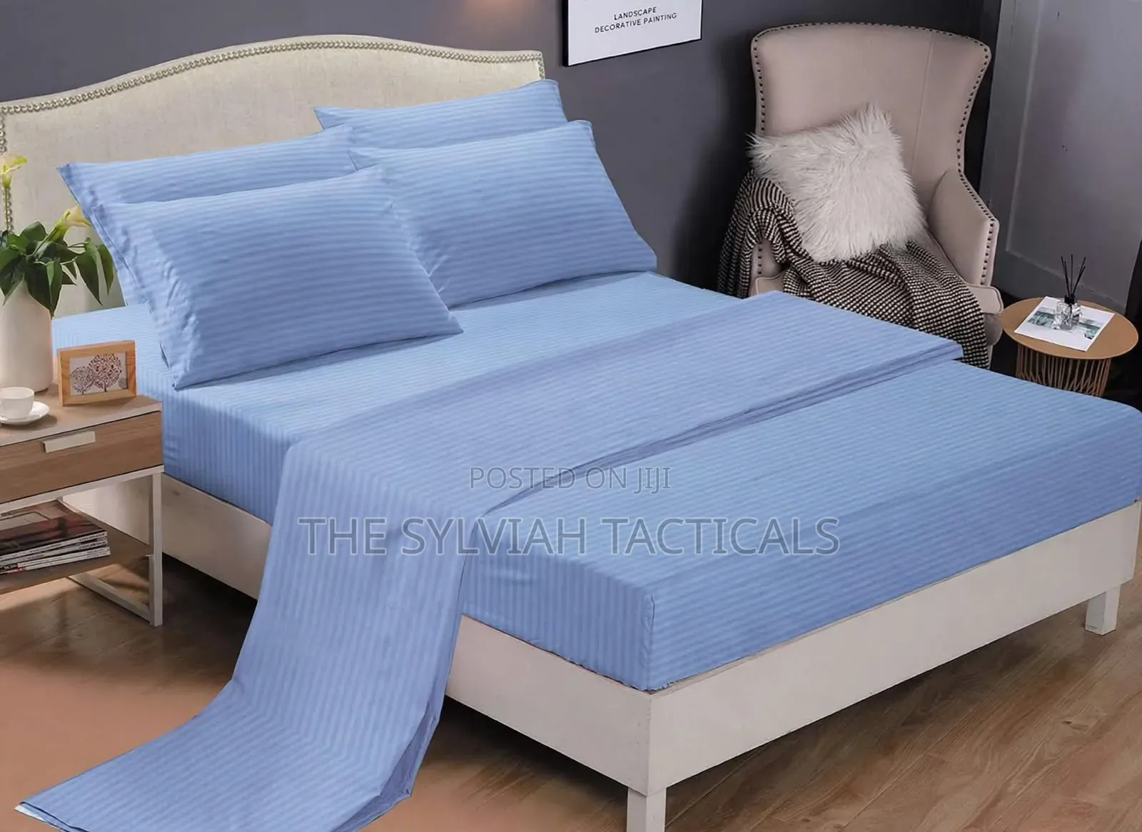 Fitted Bedsheet Set Material Cotton 2pcs Bedsheets 4pcs Pillow Cases