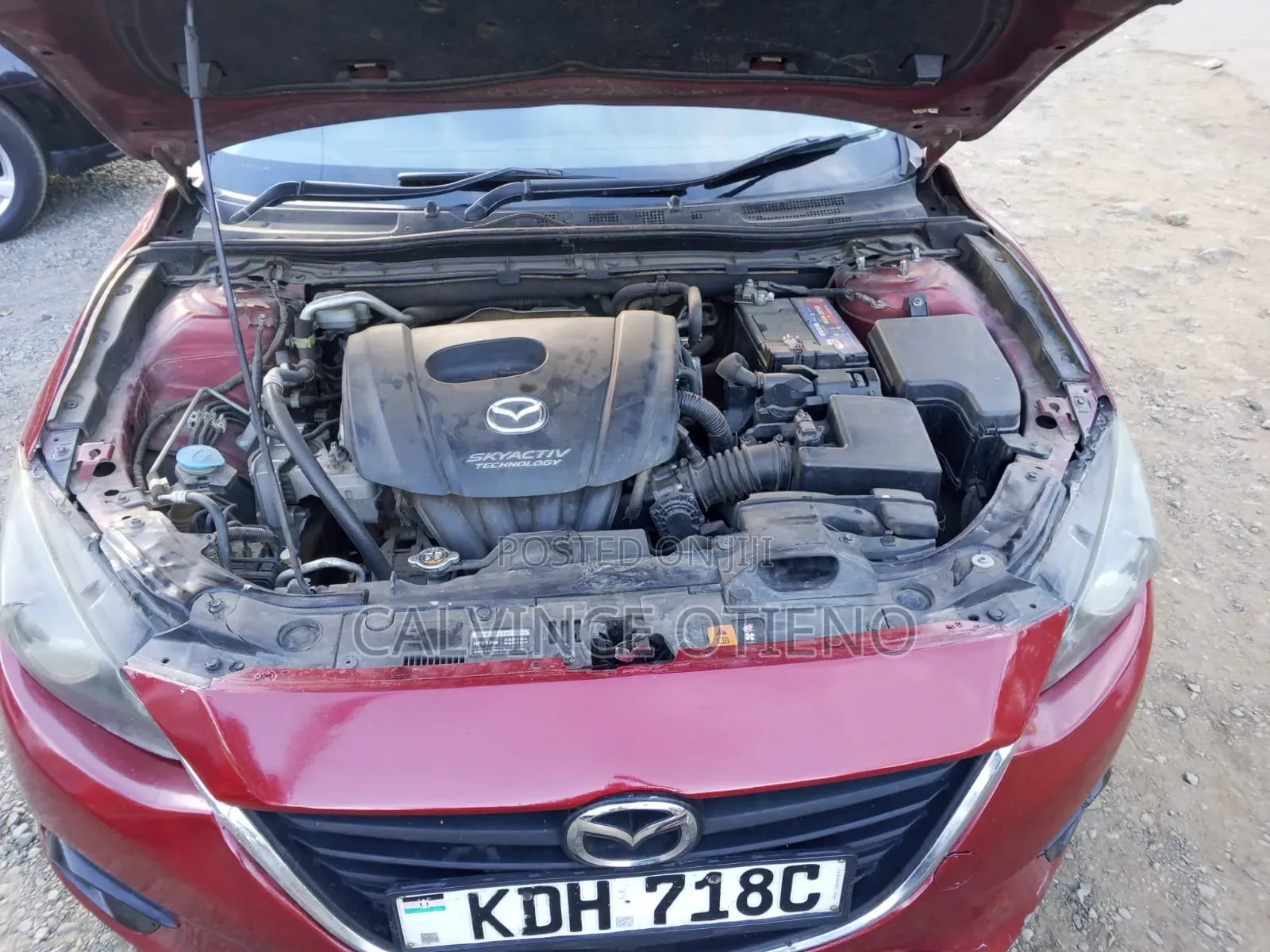 Mazda Axela 2015 Red