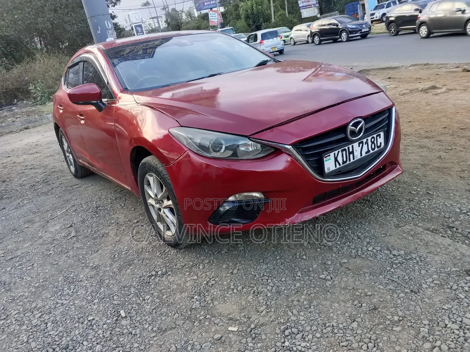 Mazda Axela 2015 Red