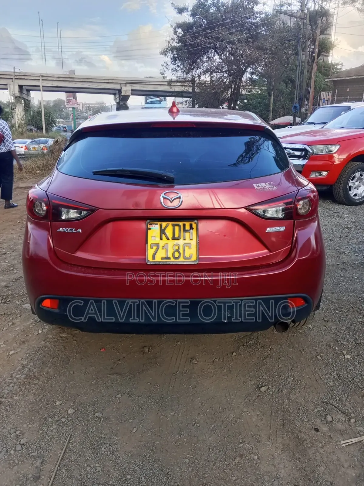 Mazda Axela 2015 Red