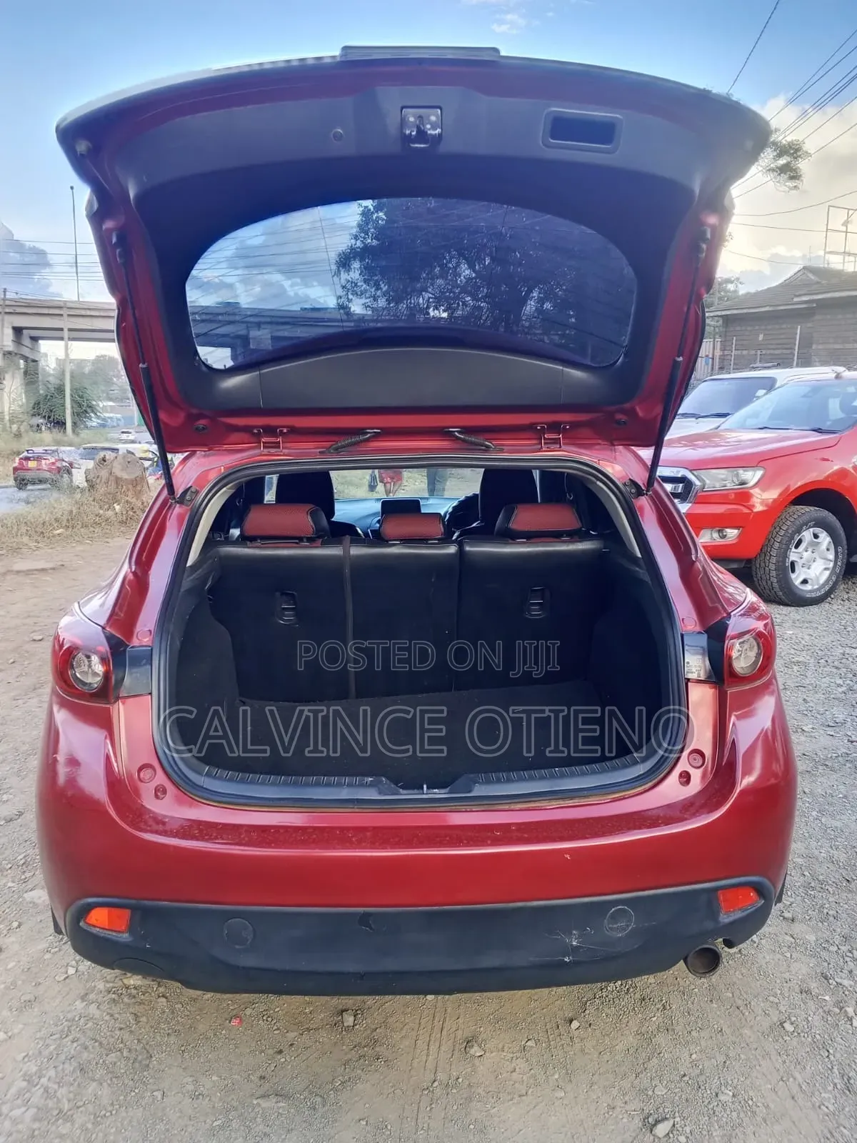 Mazda Axela 2015 Red