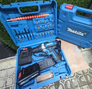Makita 26v Cordless Drill With 47pcs Toolset