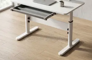 1200MM White Adjustable Desk | Manual Height Adjustable Table