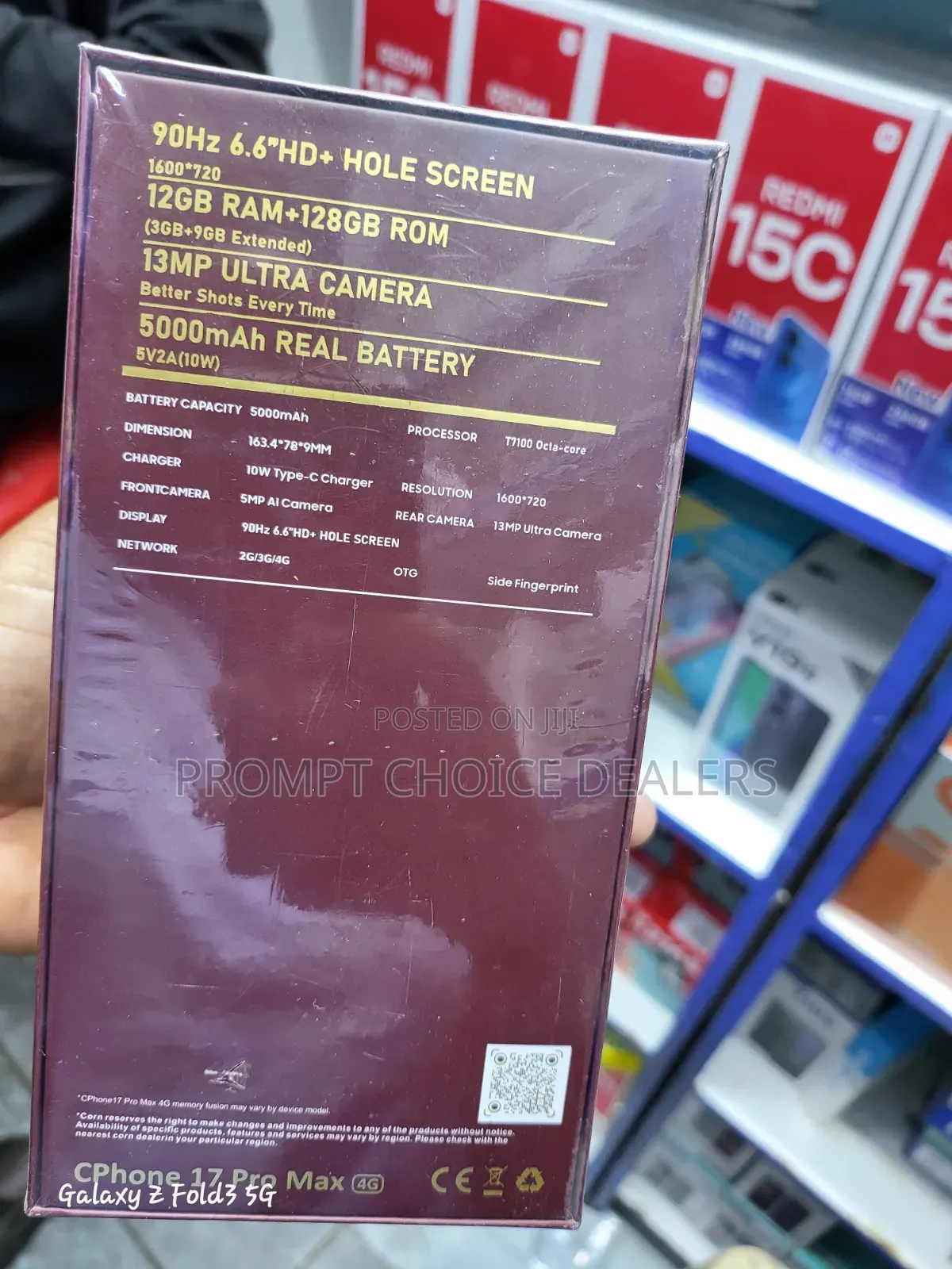 New KXD Classic Core A07 128 GB Blue