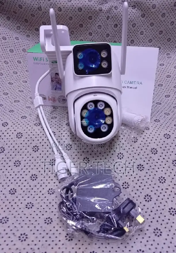 ICSee A28 Wireless WI-FI Dual Lens Security Camera for Indoor Security