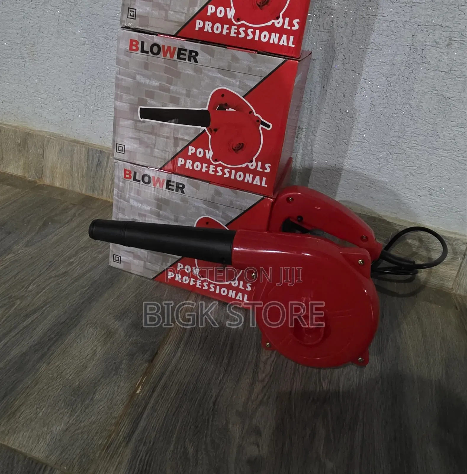Red Electric Blower